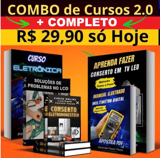 Imagem de Curso Conserto de Tv + Eletrônica
